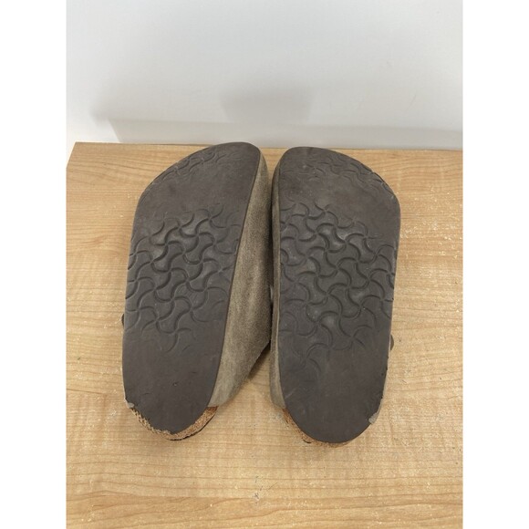 BIRKENSTOCK Boston Soft Footbed Tan Suede Leather Comfort Clogs Shoes MENS 10 43 - Picture 7 of 8